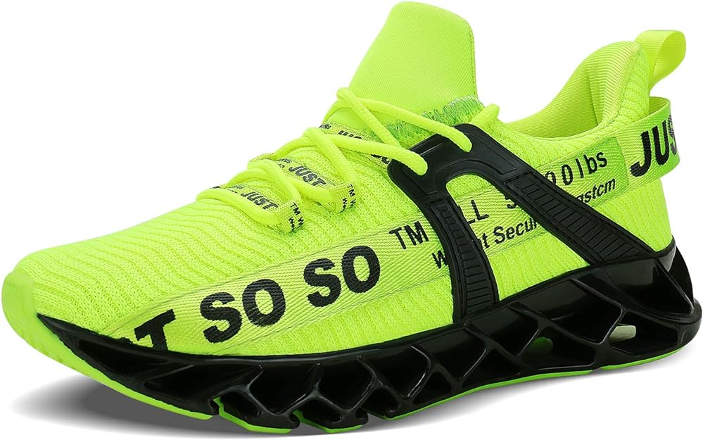 UMYOGO Mens Athletic Walking Blade Running Tennis Shoes Fashion Sneakers